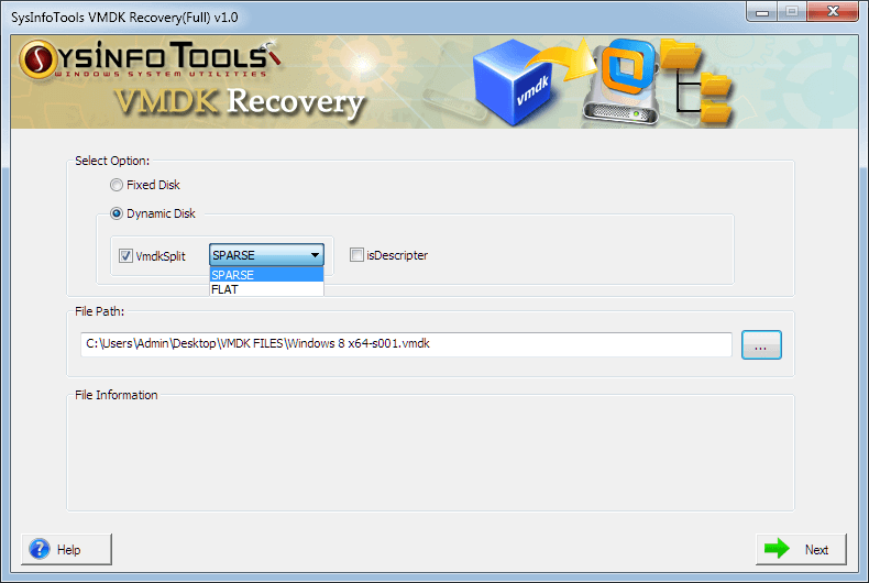 VMDk Data File Recovery Software 3.02 full