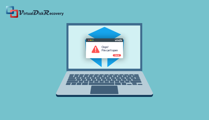 vmdk file cannot be opened for writing