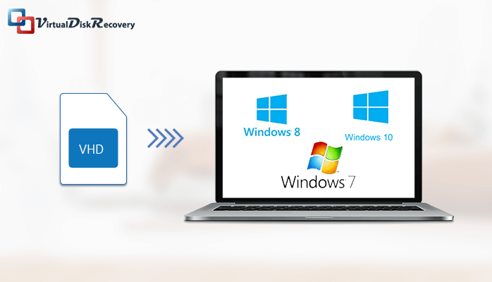 Easily Open vhd file in windows 10, 8, 7